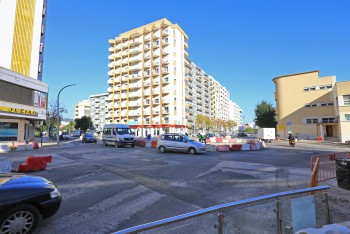 Melhoria da circulação automóvel no centro de Setúbal Rotunda das avenidas Mariano de Carvalho e 22 de Dezembro e a Rua Jorge de Sousa
