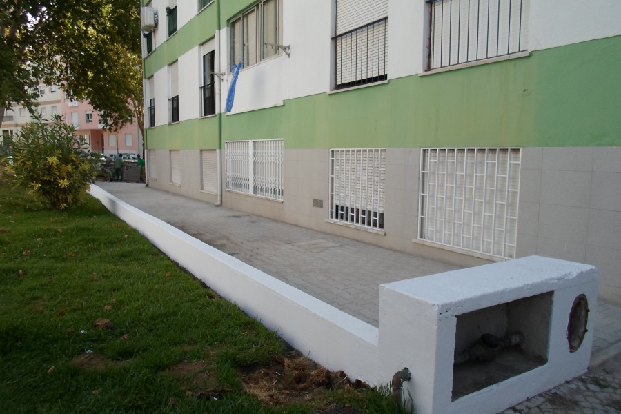 Setúbal - União das Freguesias conclui requalificação da Rua de Goa Colaboração da Câmara Municipal através da cedência de materiais