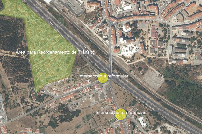 Reordenamento do trânsito no Bairro do Soutelo e a construção de uma rotunda Fórum Seixal + discute esta sexta-feira