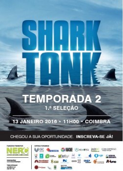 No Complexo Tecnológico de Coimbra Programa televisivo Shark Tank – Temporada 2 Câmara Municipal do Barreiro apoia divulgação