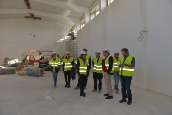 Montijo - Câmara desenvolveu todas diligências possíveis para a prossecução desta obra Obras da Escola Secundária Jorge Peixinho na reta final