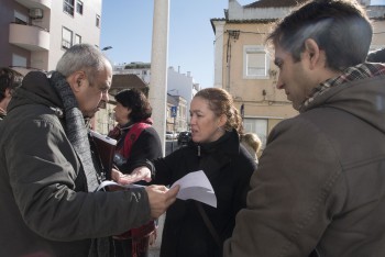 Visita do Executivo Municipal à Freguesia do Barreiro Adjudicada a obra de requalificação do Moinho Pequeno e do Largo do Moinho Pequeno