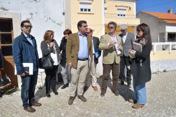 Montijo - Um dia intenso que iniciou com uma reunião na sede da junta de freguesia Executivo municipal visita Sarilhos Grandes