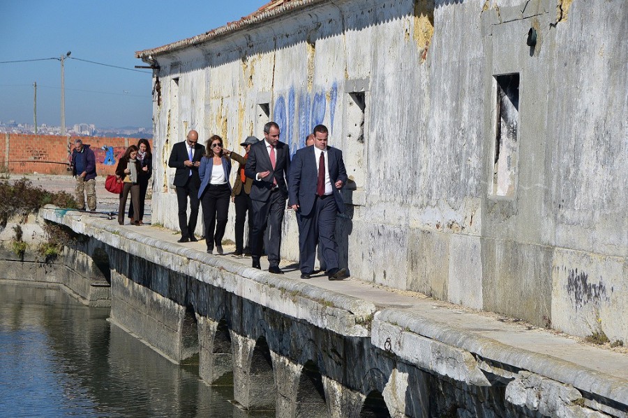 «As potencialidades do Barreiro estão à vista» Secretária de Estado do Turismo e Empresários do ramo visitam o Barreiro