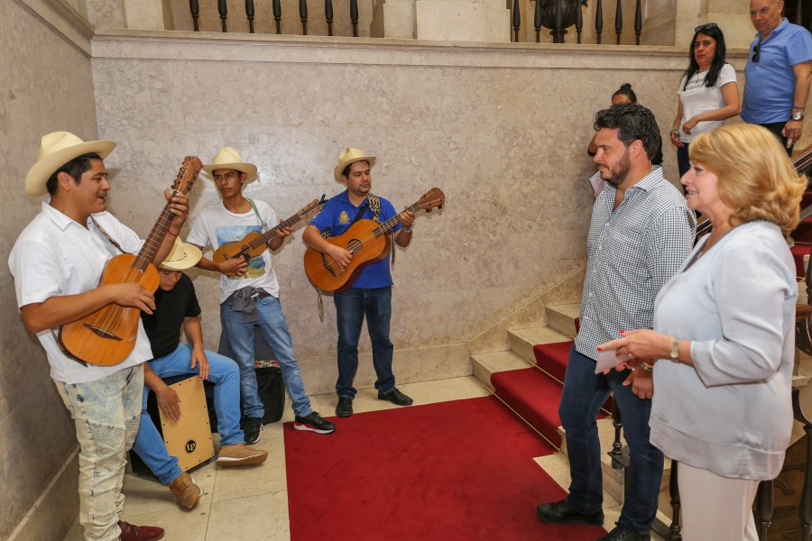 Autarca mexicano Cirilo Vazquez Parissi está em Setúbal para assistir ao V EXIB Música – Expo Iberoamericana de Música