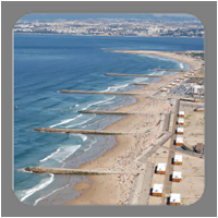 Intervenção concluída antes do prazo previsto Alimentação artificial das praias da Costa da Caparica e S. João da Caparica
