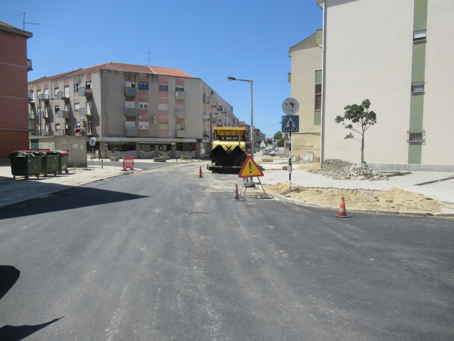 Barreiro - Estação de Tratamento na Rua D. José Carcomo Lobo no Lavradio Obras entram na fase final