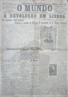 Nos Paços do Concelho do Barreiro Foi hasteada a bandeira da República no dia 4 de Outubro de 1910