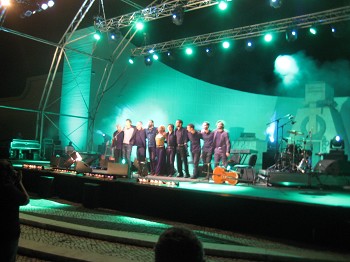 A cidade entrou no Parque Empresarial do Barreiro Concerto com Rodrigo Leão junto ao Mausoléu de Alfredo da Silva