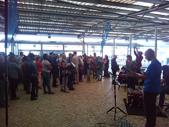 Escola de Jazz do Barreiro Começar a semana com Jazz a abrir o "sol" matinal