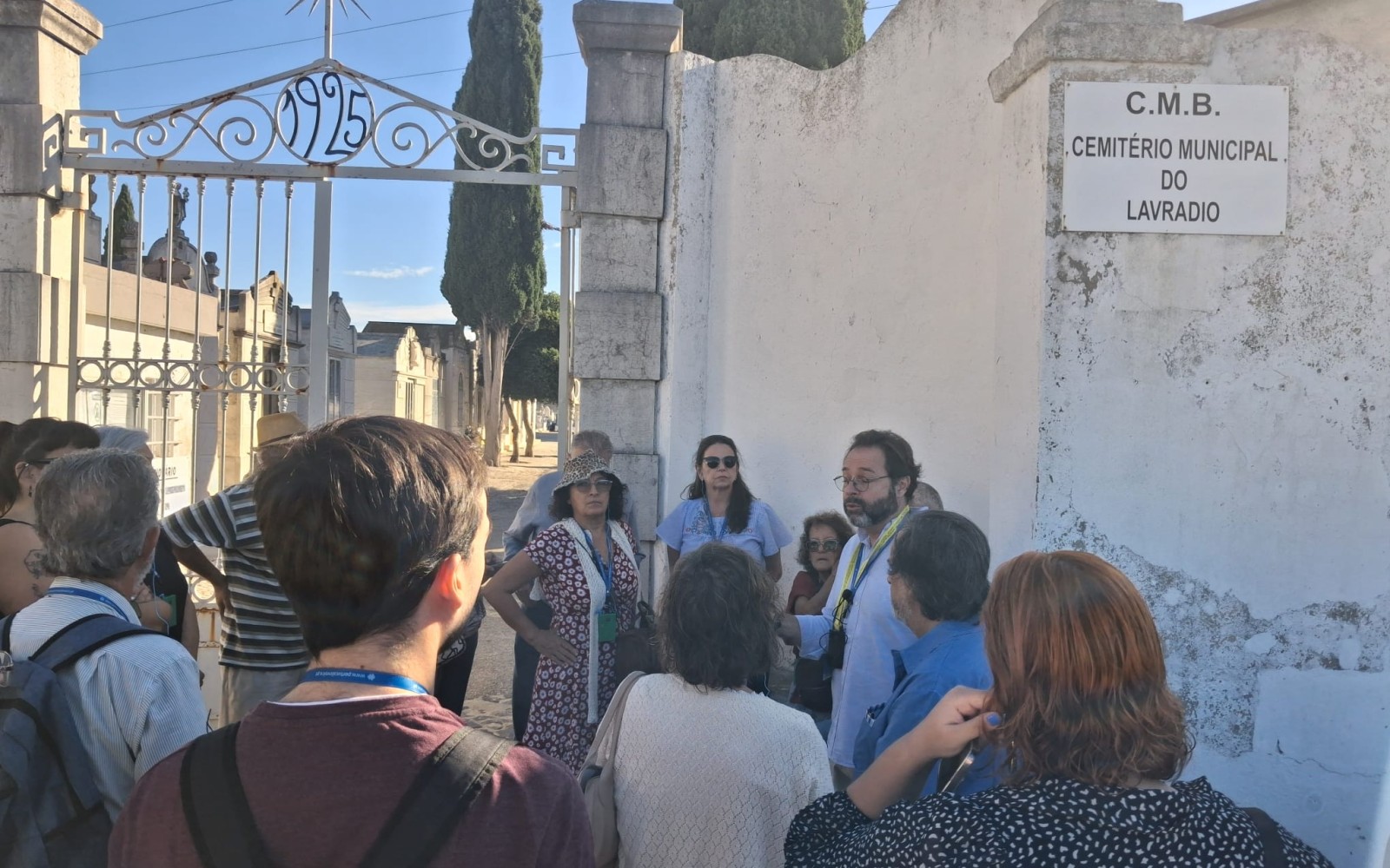 Barreiro - Dia Internacional do Património Imaterial Espaço Memória promove visita guiada ao Cemitério do Lavradio . Ao encontro de memórias