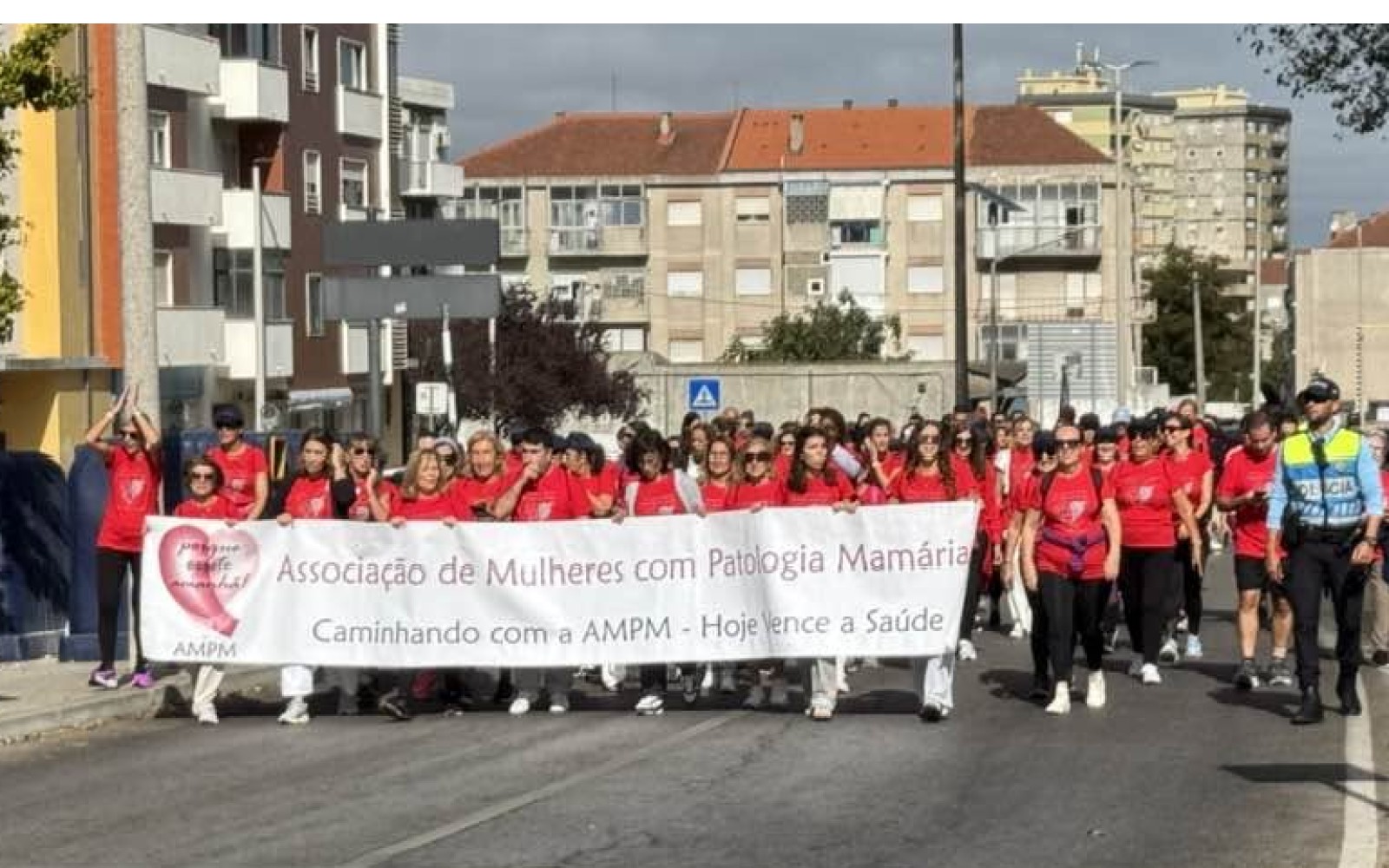 Barreiro - 16ª. Marcha Solidária da AMPM - Associação de Mulheres com Patologia Mamária Manter viva a tradição e a vontade de dar cor a uma causa