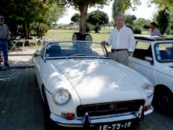 Um rotary apaixonado por carros antigos