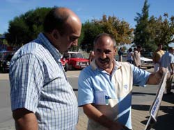Rostos marca presença