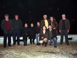 Postais da Cidade Jantar de Ano Novo