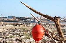 Postais da Cidade PRAIA DO BARREIRO CONTINUA INTERDITA A BANHOS MAR E SOL