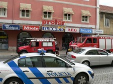 Postais da Cidade Incêndio na PROLAR alarmou o centro do Barreiro