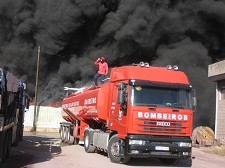 Incêndio nas instalações da EGEO no Barreiro Uma memória de 2011