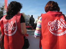 Foto do dia Concentração no Barreiro em dia de Greve Geral