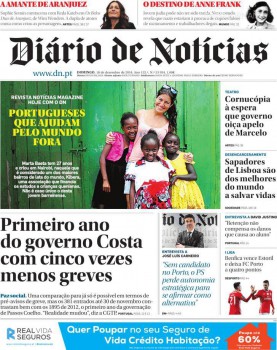 Barreiro - Marta Baeta «Rosto do Ano Cidadania 2013» Hoje é rosto na primeira página do Diário de Noticias