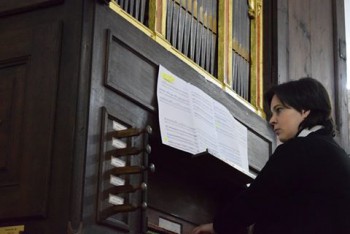 Célia Sousa Tavares organista do Barreiro Belíssima atuação no concelho de Mafra