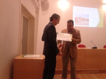 S.energia entrega Distinção «Edifício + Sustentável» Motel Mood no Montijo distinção 2014 . Edificio na Praceta das Flores Barreiro «Menção Honrosa»