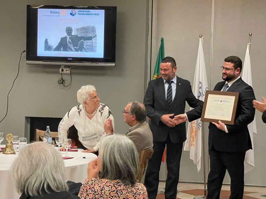 Rotary Club da Quinta do Conde - Sesimbra Atribui distinção «Profissional do Ano» a título póstumo a António Xavier