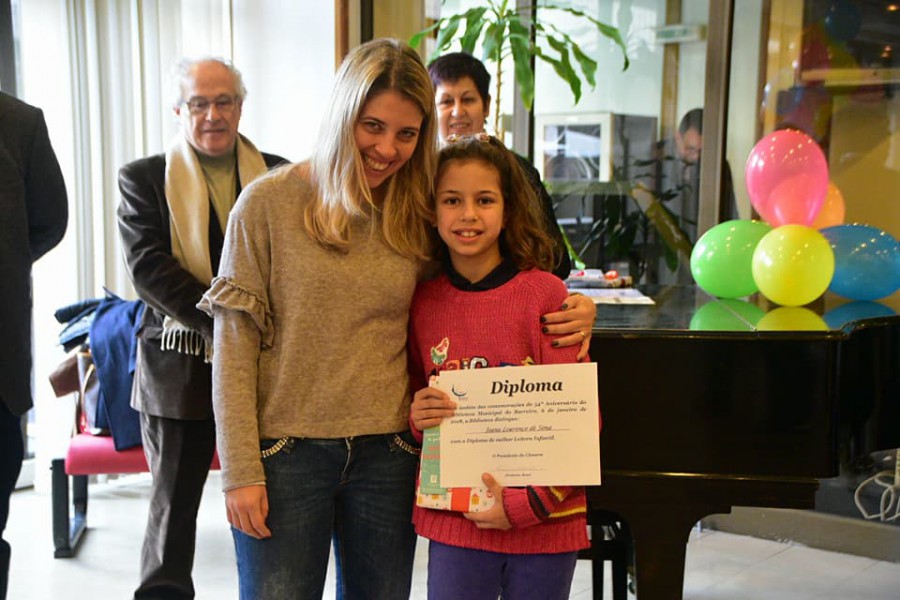 Barreiro - «Diplomas de Melhor Leitor» Biblioteca Municipal do Barreiro distingue «TOP Leitor 2017»