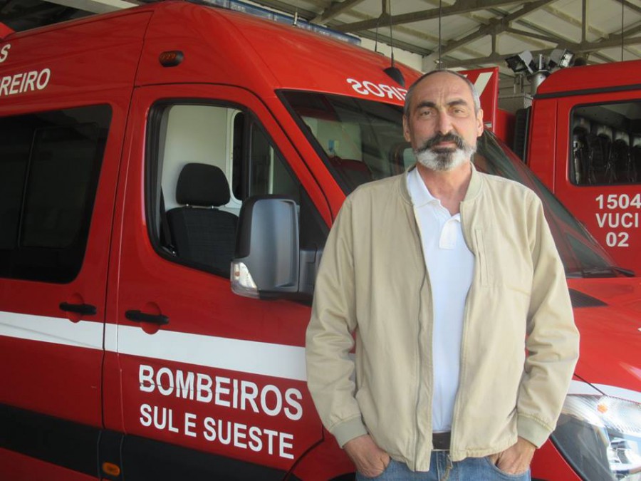 Acácio Coelho, Comandante dos Bombeiros Voluntários do Sul e Sueste – Barreiro “Não temos ambulância do INEM e isso afecta-nos»