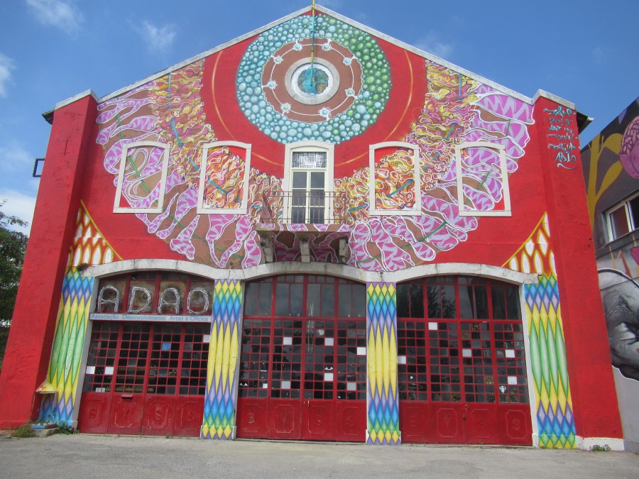 Barreiro - ADAO arte urbana «Art in Town» Galeria de Arte Urbana continua a embelezar o espaço público