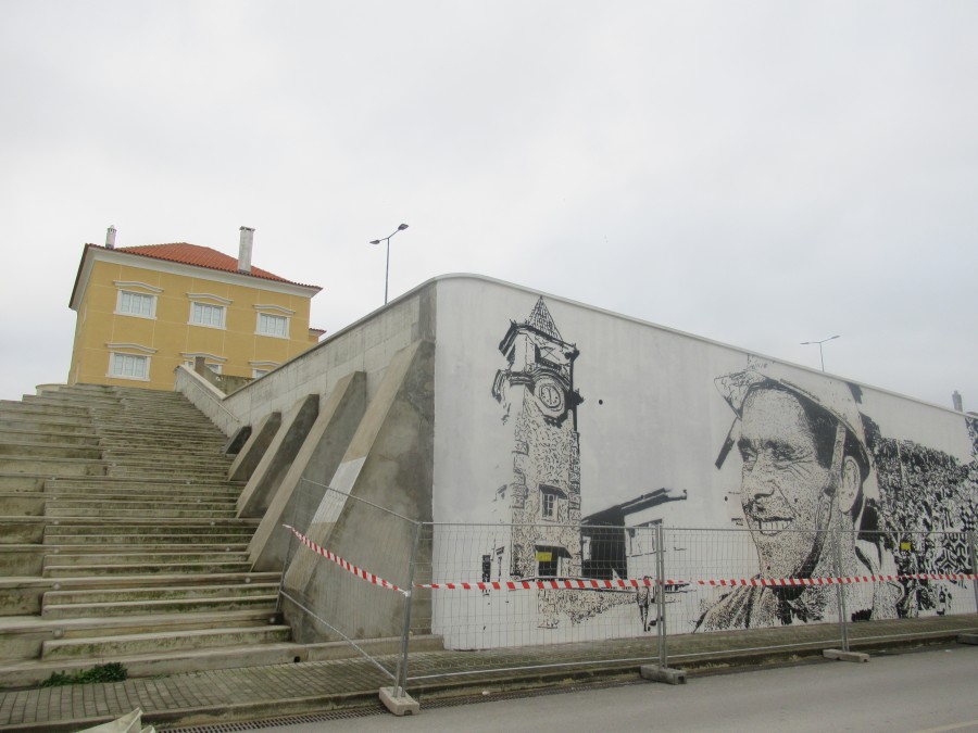 Barreiro –Ligação do Parque Empresarial Baía do Tejo ao centro da cidade Arte de Vhils marca a Alameda da CUF