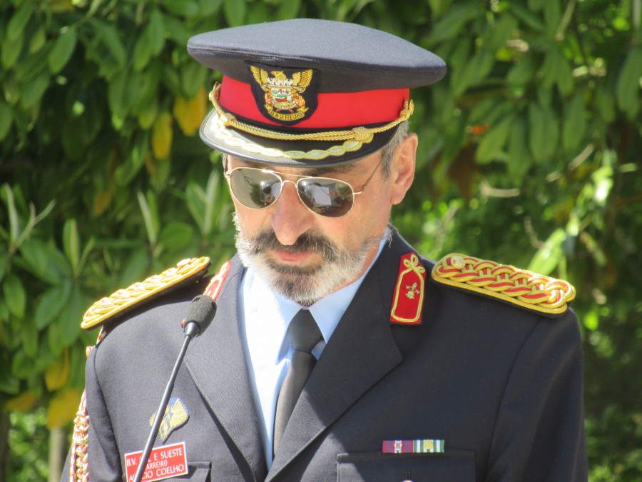 Barreiro - Acácio Coelho, Comandante dos Bombeiros Voluntários do Sul e Sueste «Protecção Civil e Segurança são bens públicos»