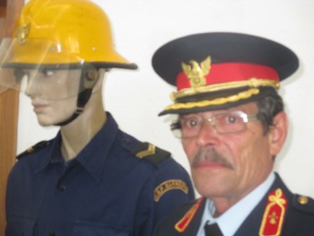 Jorge da Palma Pires dos Bombeiros Voluntários do Barreiro «Crachá de Ouro» da Liga dos Bombeiros Portugueses