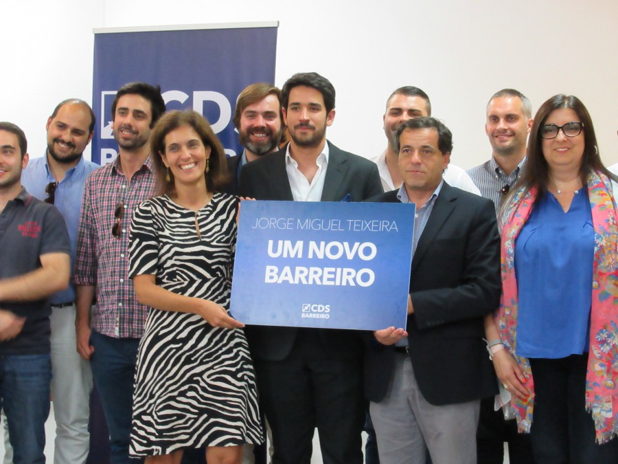Jorge Miguel Teixeira, candidato do CDS/PP à presidência da CM Barreiro «Não são os Arcos Ribeirinhos que nos salvam»