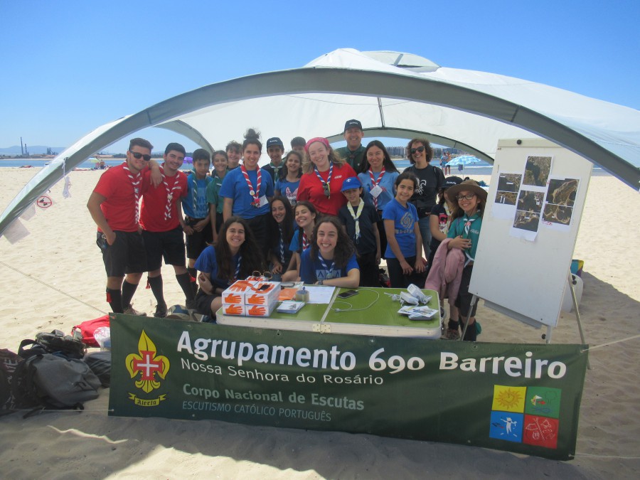 Rosto do Ano 2019 na área Ambiente Agrupamento da CNE 690 – conhecer e valorizar o património natural e ribeirinho do Barreiro