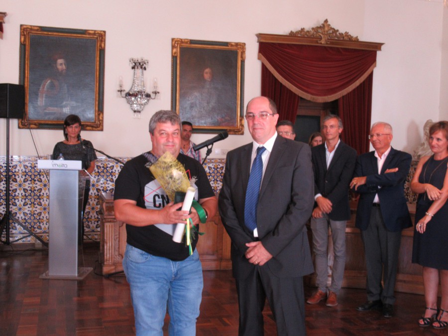 Moita - Sporting Clube Vinhense 50 anos de trabalho desportivo e social Recebe Medalha de Honra do Município
