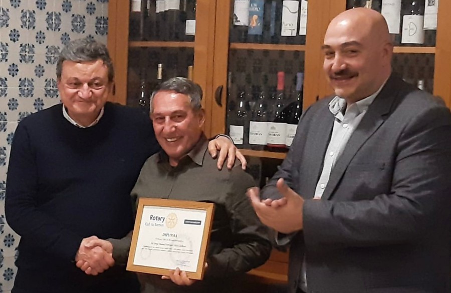 Rotary Club do Barreiro Jorge Cardoso recebe distinção «Profissional do Ano»