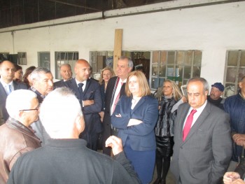 Criar condições para actividade piscatória com dignidade no Barreiro sublinhou Ana Paula Vitorino, Ministra do Mar