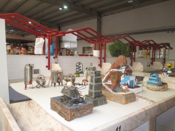 Barreiro - Exposição de Fontes Típicas Portuguesas Artesão Bonaparte no Mercado do Lavradio