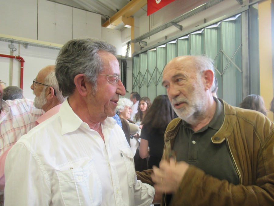 Adelino Gomes reencontrou Daniel Cabrita no Barreiro Recordou um episódio do 1º de Maio de 1974