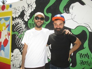 Barreiro - Arte Urbana dá cor à Avenida da Praia «O Barreiro está na rota dos meus amigos»