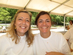 No Parque da Cidade do Barreiro trabalhadores da Câmara Municipal Servem 150 almoços aos voluntários do Dia B