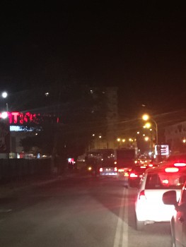 Autocarro dos Transportes Colectivos do Barreiro Derrubou um poste de electricidade na Avenida dos Fuzileiros Navais