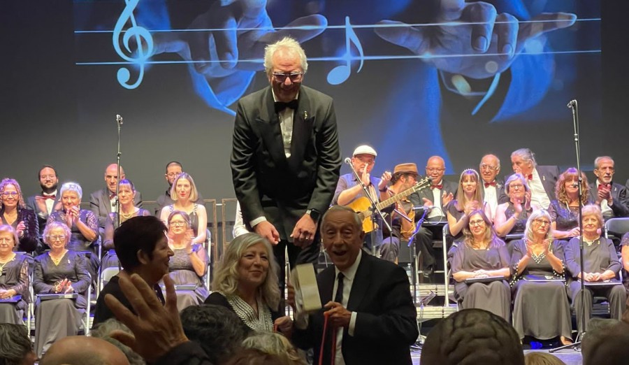 BARREIRO - Coral TAB – Concerto comemoração dos 30 anos Com casa cheia e a surpresa da presença do Presidente da República