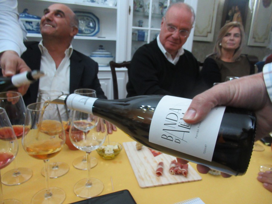 BARREIRO - Adega Banda d´Além na Quinta da Estalagem - Palhais Uma viagem por sabores com história - 1ª Prova de réplica de Vinhos Antigos