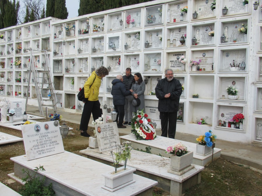 Associação Vultos do Barreiro presente na Romagem à Campa em Cacela Velha Assinala 121º aniversário do nascimento do Mestre Manuel Cabanas