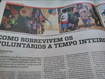 Marta Baeta do Barreiro Um exemplo no mundo de como «sobrevivem os voluntários a tempo inteiro»
