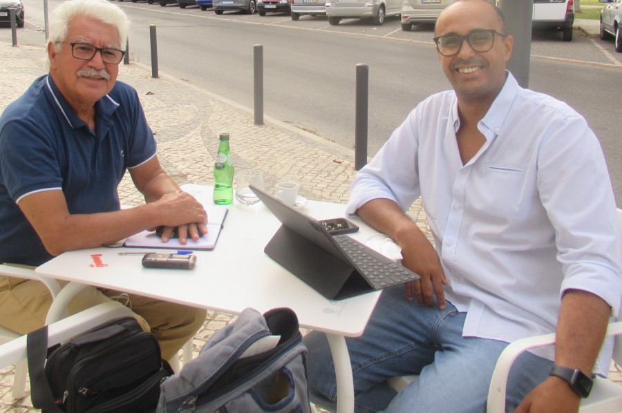 Tomar café nas freguesias – Barreiro / Lavradio Alexandre Teixeira da CDU - há muita pobreza escondida na freguesia