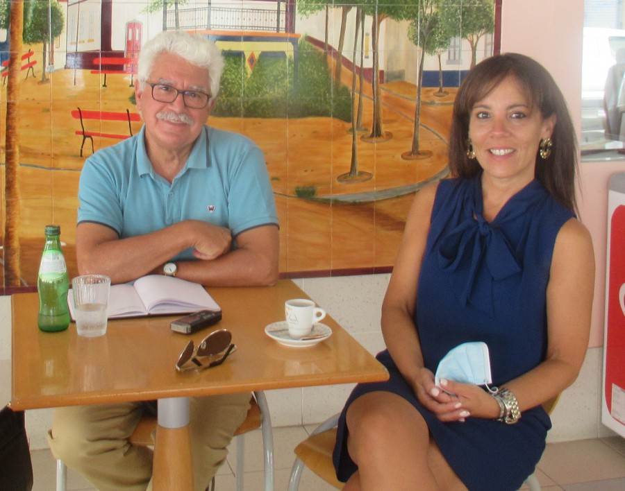 Tomar café nas freguesias – Barreiro / Lavradio Gabriela Soares do PS – no Lavradio há o estigma que está esquecido
