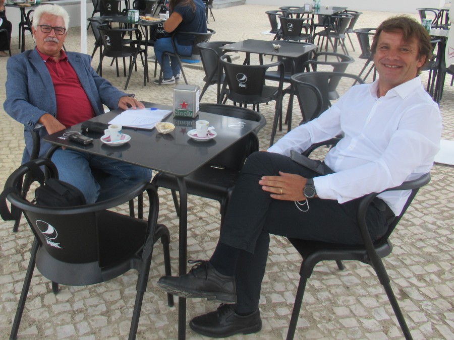 Tomar café nas freguesias – Alto do Seixalinho/Santo André/ Verderena Carlos Raposinho do PS – cidade limpa é a cidade que é suja menos vezes